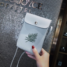 Load image into Gallery viewer, Bags for Women 2019 Plant Embroidery Simple Retro Bag Female Shulder Bags Messenger Bags Mobile Phone Bag